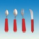 Red Bendable Utensils Kit