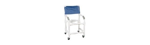  PVC Shower Commode Chair