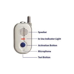 Emergency Response System Guardian Alert 911 - 1 programmable number