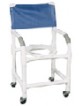PVC Shower Commode Chair, Standard 18&rdquo;