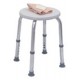 Shower Bench without back, Round seat