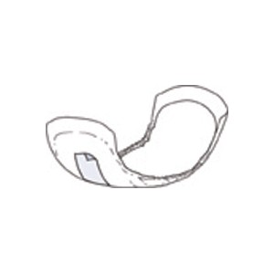 Bladder Control Pads, 4&rdquo;x11&rdquo; Plus