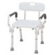 Shower Bench with backrest and arms