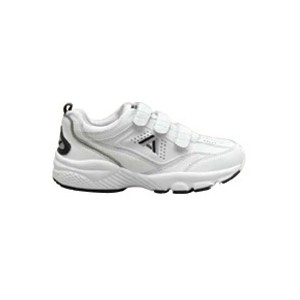Accufit All Sports Shoes, White Sneakers With Velcro