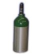 C Oxygen Cylinder, Post Valve, 248 Liters