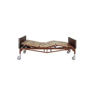 Homecare Bariatric Bed, Height 16&rdquo; - 24.5," Dimensions 42&rdquo;(W)x88&rdquo;(L), Wt Limit 600 lbs