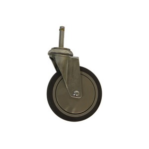 4 7/8" Caster with 3/8" Stem without Brake, Small Stem, Old Style