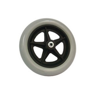 8&rdquo; x 11/2&rdquo; PU Tire with 608Z Bearing Flanged