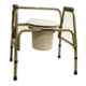 Heavy Duty Steel Commode, Wt limit 500 lbs