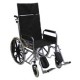 24" eChair Recliner - Deluxe Wide with elevating leg rests, Wt Limit 370 lbs