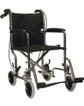 Standard Transporter Wheelchair 18" with Foot Rests and Loop Brake