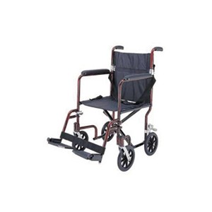 Light Weight Transporter Wheelchair, Wt. 19 lbs, Wt. Limit 220 lbs