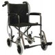 Standard Transporter Wheelchair 20" with Foot Rests, Wt Limit 250 lbs